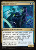 Station Monitor Edge of Eternities Magic: The Gathering card image