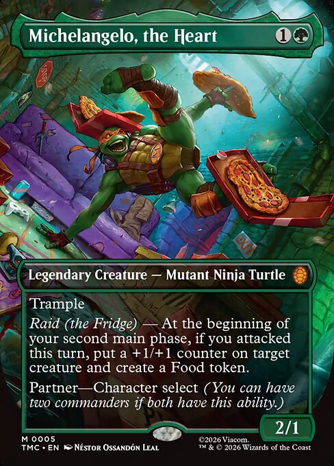 Michelangelo, the Heart - Teenage Mutant Ninja Turtles Eternal #5