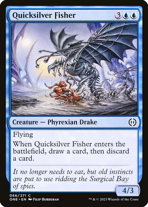 Quicksilver Fisher - Phyrexia: All Will Be One #66