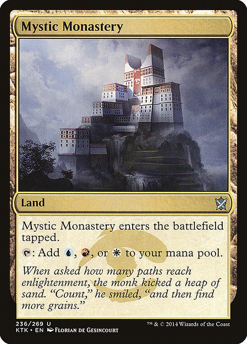 Mystic Monastery - Khans of Tarkir #236
