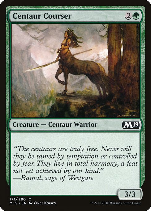 Centaur Courser - Core Set 2019 #171