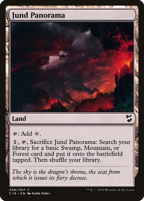 Jund Panorama - Commander 2018 #258