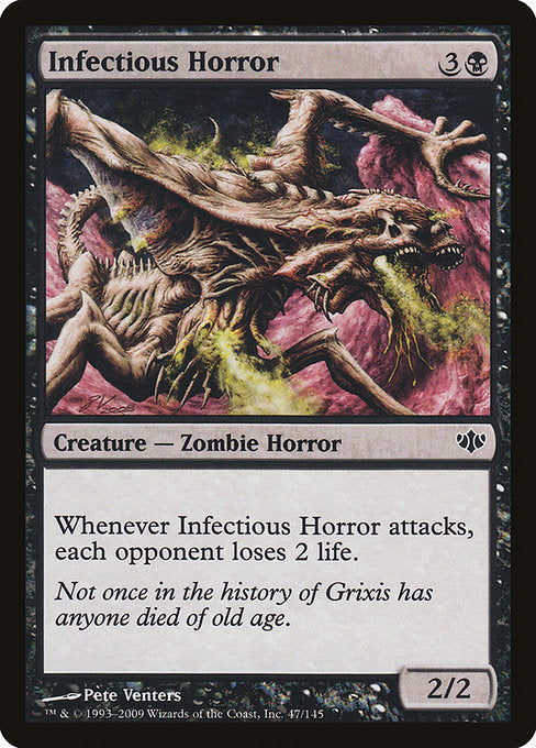 Infectious Horror - Conflux #47 Magic: The Gathering card image