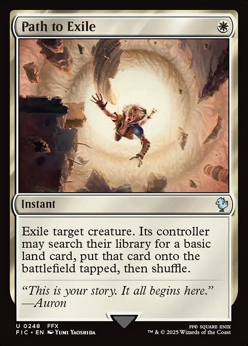 Path to Exile - Final Fantasy Commander #248 Magic: The Gathering card image