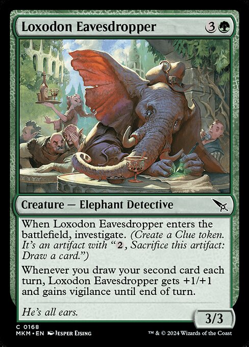 Loxodon Eavesdropper - Murders at Karlov Manor #168