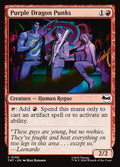 Purple Dragon Punks - Teenage Mutant Ninja Turtles #100 Magic: The Gathering card image