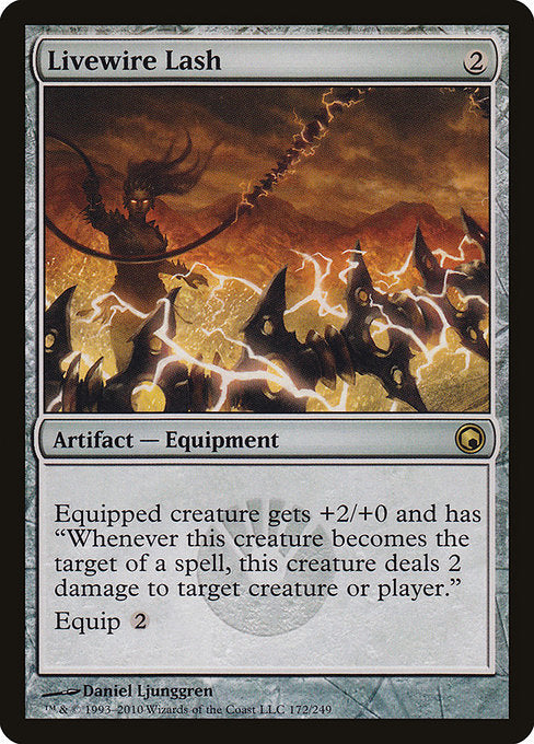 Livewire Lash - Scars of Mirrodin #172