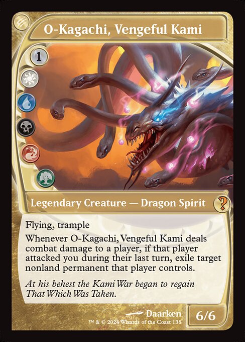 O-Kagachi, Vengeful Kami - Mystery Booster 2 #138
