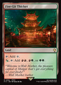 Fire-Lit Thicket Final Fantasy Commander Magic: The Gathering card image