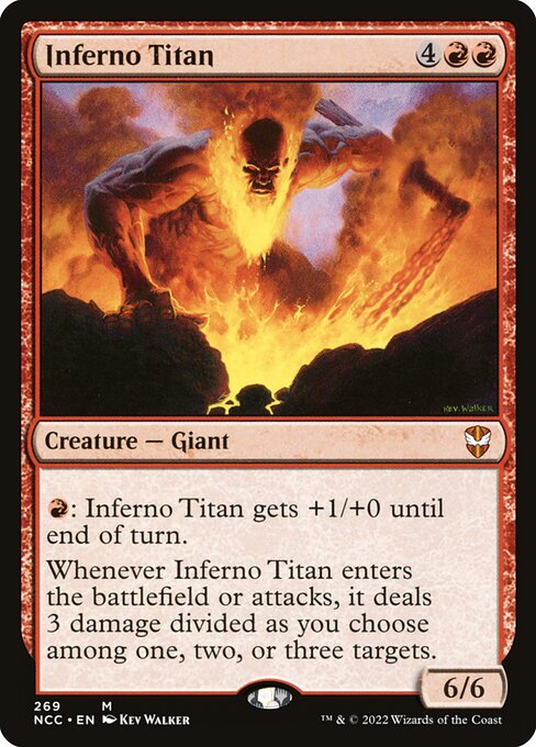 Inferno Titan - New Capenna Commander #269