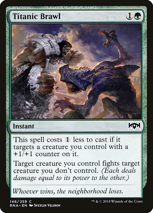 Titanic Brawl - Ravnica Allegiance #146