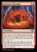 Brimstone Roundup - Outlaws of Thunder Junction #115 Magic: The Gathering card image