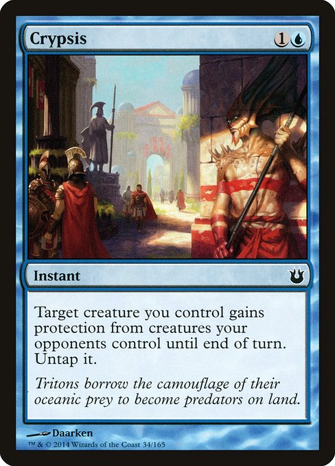 Crypsis - Born of the Gods #34 Magic: The Gathering card image