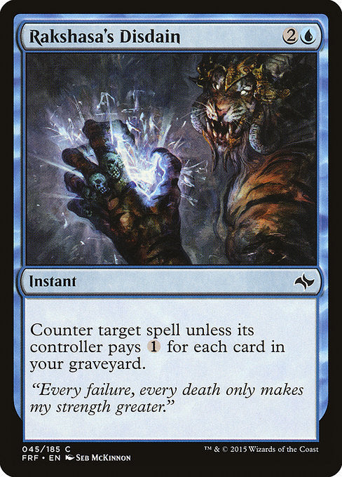 Rakshasa's Disdain - Fate Reforged #45