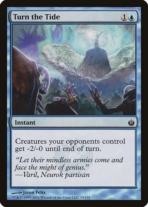 Turn the Tide Mirrodin Besieged Magic: The Gathering card image