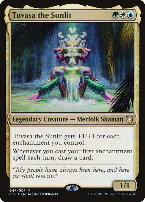 Tuvasa the Sunlit - Commander 2018 #47