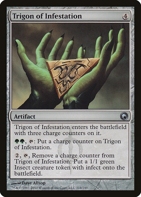 Trigon of Infestation - Scars of Mirrodin #214