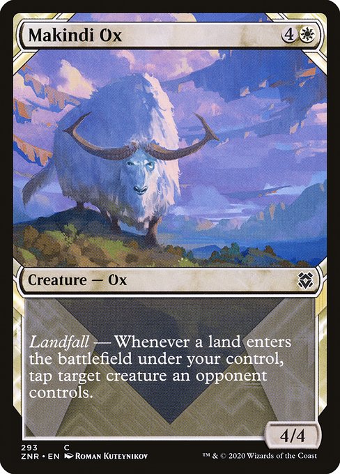 Makindi Ox - Zendikar Rising #293