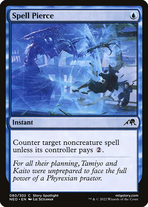 Spell Pierce - Kamigawa: Neon Dynasty #80