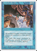 Hurkyl's Recall Fourth Edition Magic: The Gathering card image