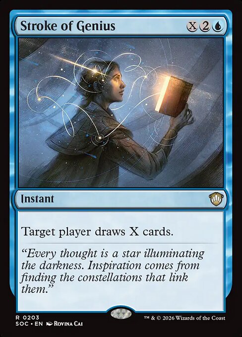 Stroke of Genius - Secrets of Strixhaven Commander #203