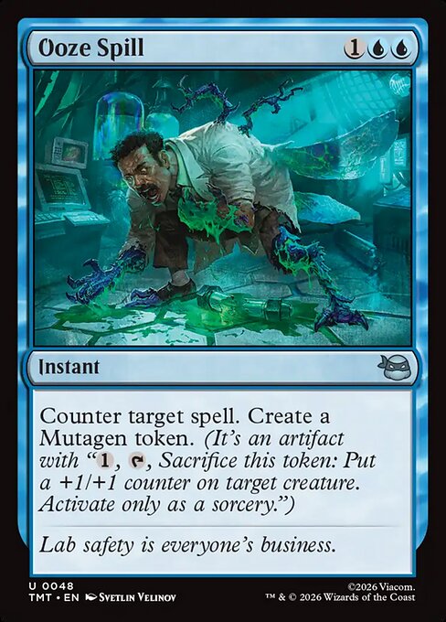 Ooze Spill - Teenage Mutant Ninja Turtles #48 Magic: The Gathering card image