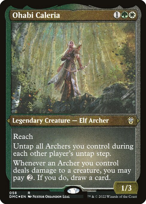 Ohabi Caleria - Dominaria United Commander #58 - Near Mint - Foil