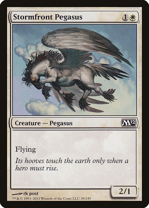 Stormfront Pegasus - Magic 2012 #38 Magic: The Gathering card image