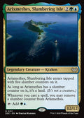 Arixmethes, Slumbering Isle - Duskmourn: House of Horror Commander #211