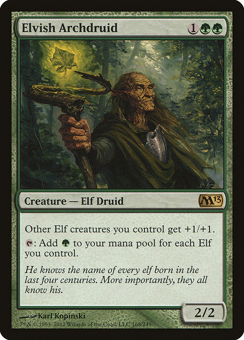 Elvish Archdruid - Magic 2013 #168