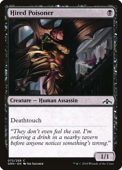 Hired Poisoner - Guilds of Ravnica #72
