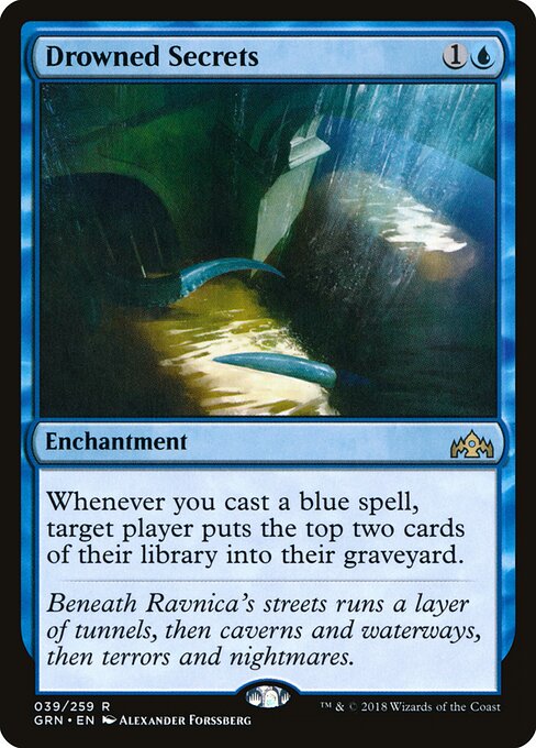 Drowned Secrets Guilds of Ravnica Magic: The Gathering card image