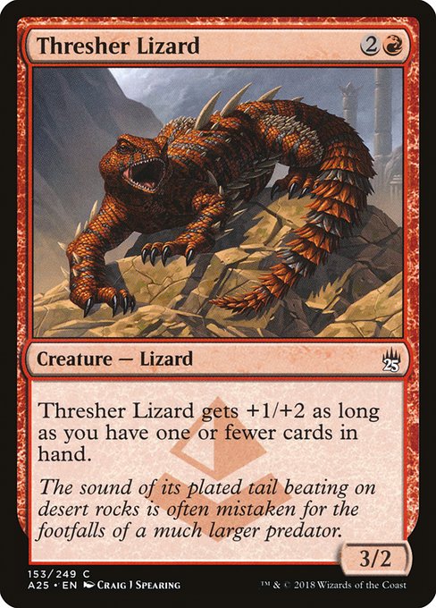 Thresher Lizard - Masters 25 #153