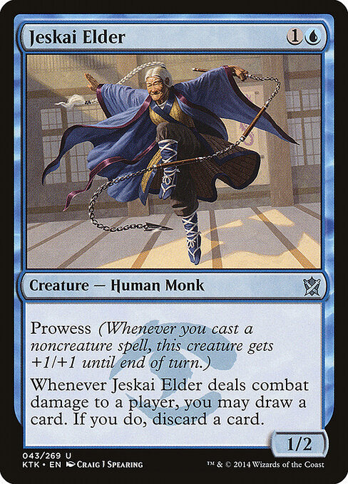 Jeskai Elder Khans of Tarkir Magic: The Gathering card image