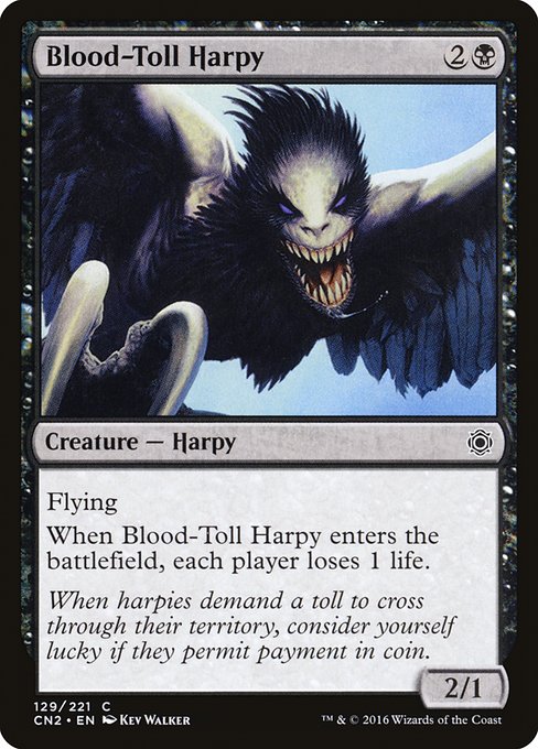 Blood-Toll Harpy - Conspiracy: Take the Crown #129