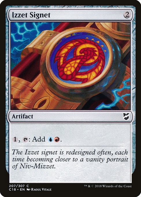Izzet Signet - Commander 2018 #207