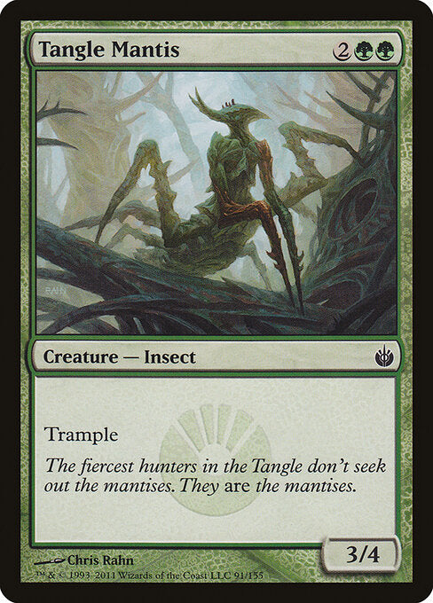 Tangle Mantis Mirrodin Besieged Magic: The Gathering card image