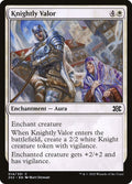 Knightly Valor - Double Masters 2022 #14 - Near Mint - Foil