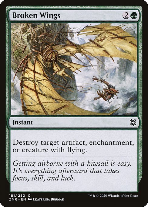 Broken Wings - Zendikar Rising #181