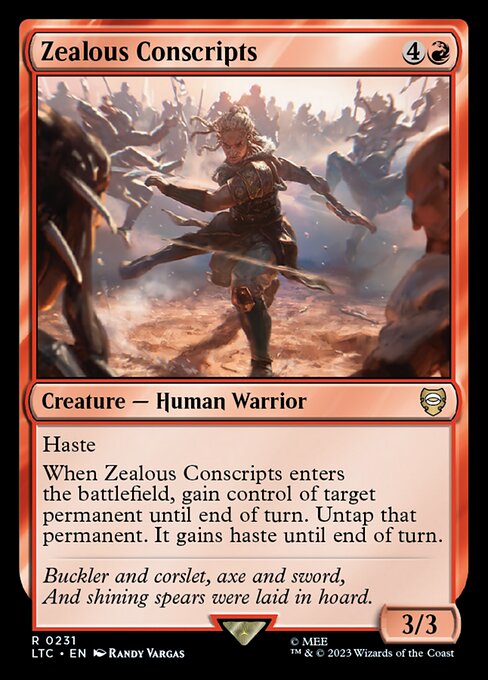 Zealous Conscripts - Tales of Middle-earth Commander #231