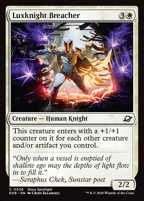 Luxknight Breacher - Edge of Eternities #26