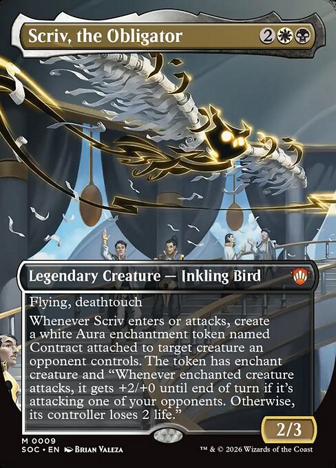 Scriv, the Obligator - Secrets of Strixhaven Commander #9