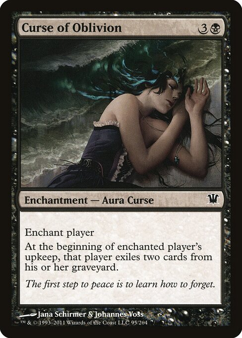 Curse of Oblivion Innistrad Magic: The Gathering card image