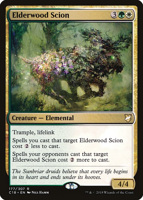 Elderwood Scion - Commander 2018 #177
