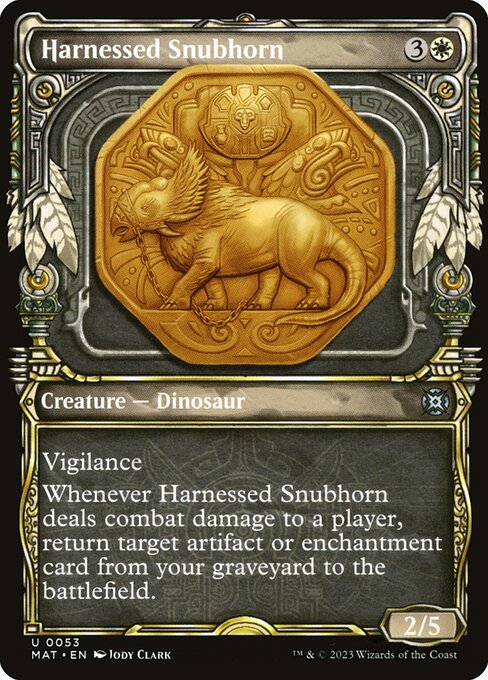 Harnessed Snubhorn - March of the Machine: The Aftermath #53