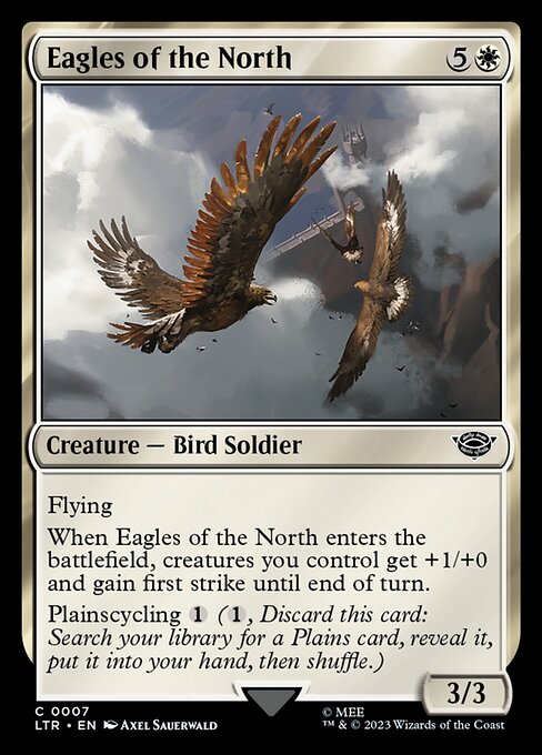 Eagles of the North The Lord of the Rings: Tales of Middle-earth Magic: The Gathering card image
