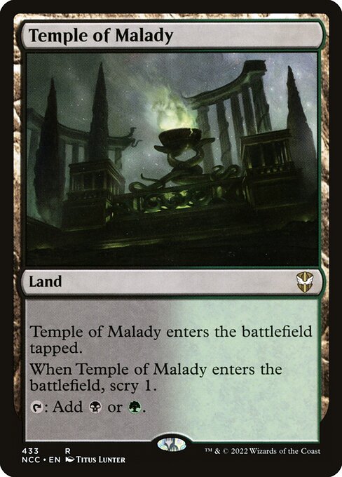 Temple of Malady - New Capenna Commander #433