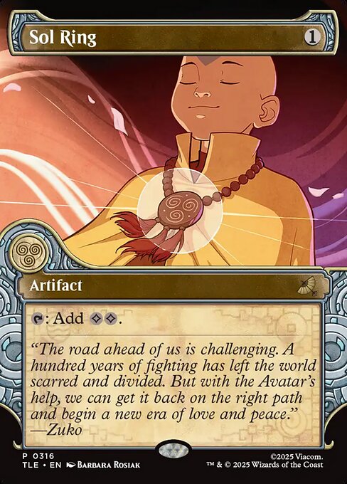 Sol Ring - Avatar: The Last Airbender Eternal #316