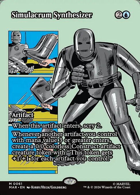 Simulacrum Synthesizer - Marvel Universe #61 (Foil)