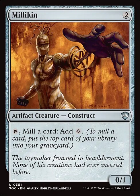 Millikin - Secrets of Strixhaven Commander #351